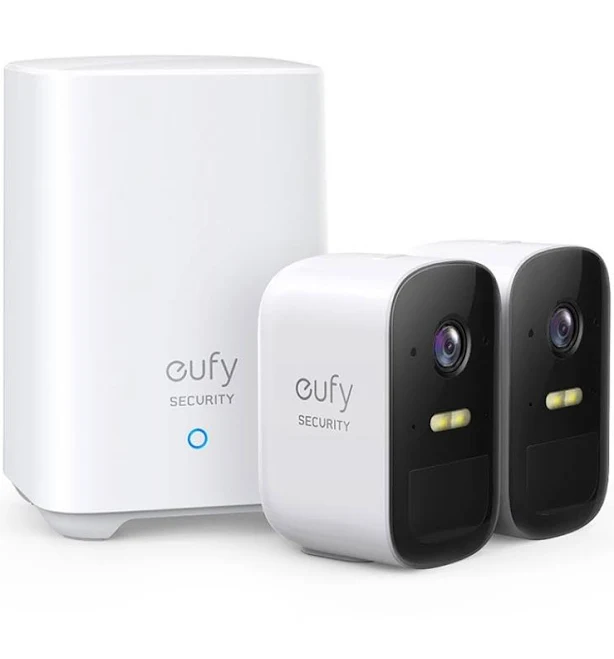 eufy Security eufyCam 2C Pro 2K Wireless Home Security System (2 Pack)