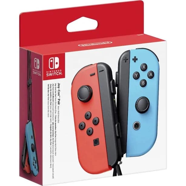 Nintendo Switch Joy-Con Controller Pair Neon Red & Blue